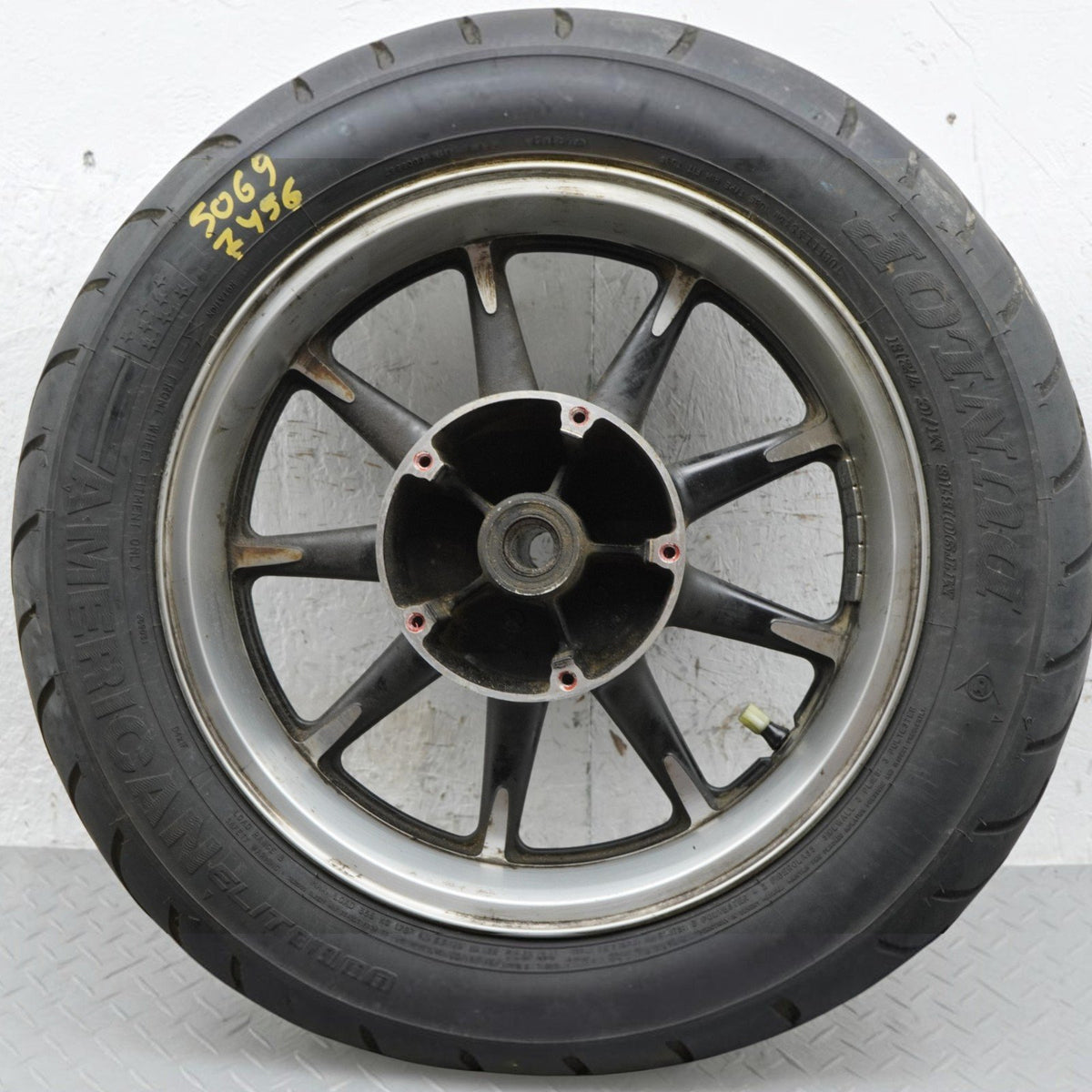 11-13 Kawasaki Vulcan Vaquero VN1700J Front Wheel Rim 16X3.5 With Tire OEM
