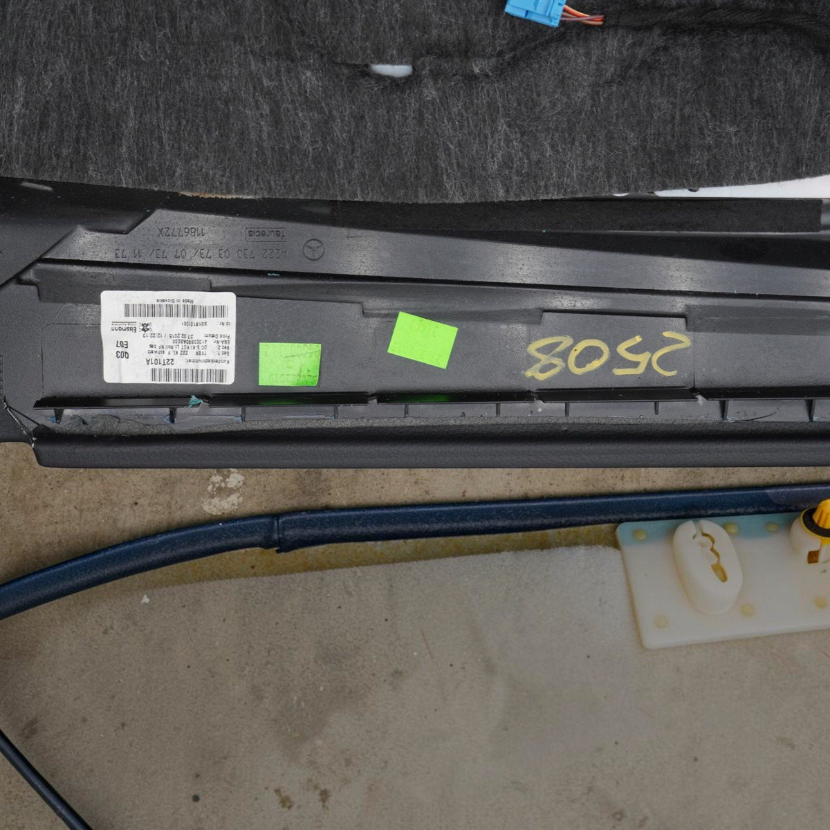 15-20 Mercedes S550 S400 W222 Front Rear Seat Door Panel Center Console SET OEM