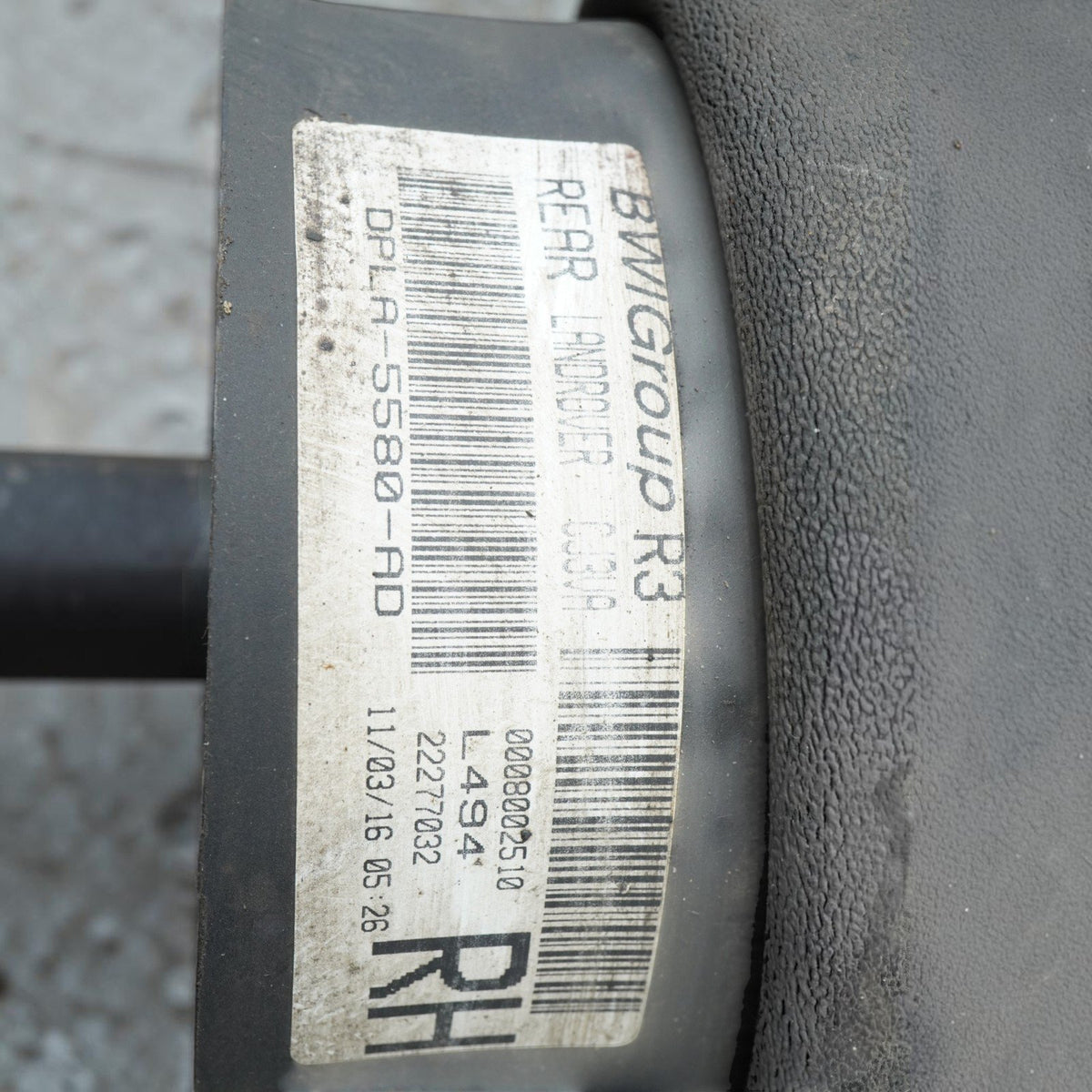 14-22 Range Rover Sport L494 Rear Right Air Spring Suspension DPLA-5580-AD OEM