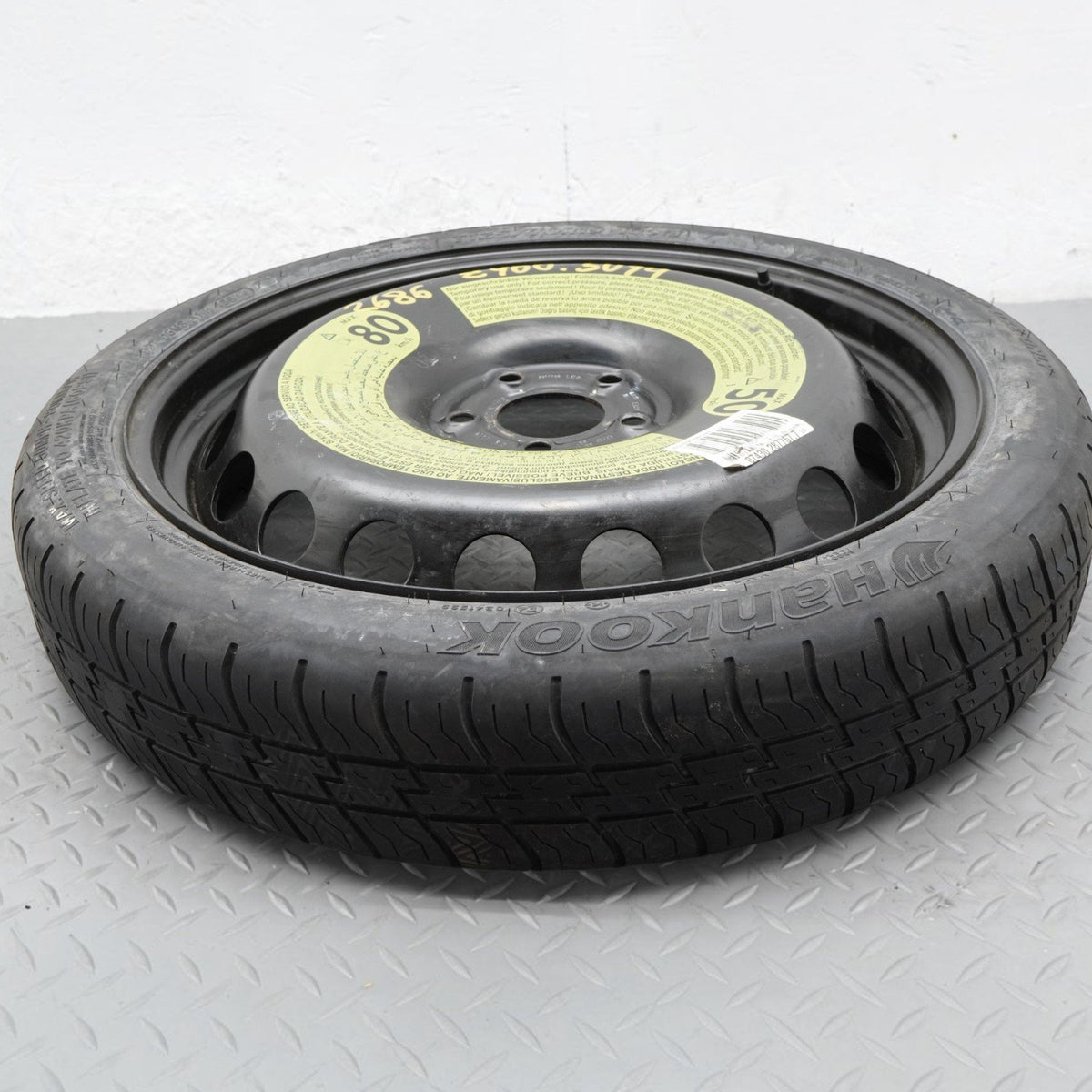08-17 Audi A4 S4 A5 S5 Compact Spare Tire Wheel 19x4 T125/70R19 8K0601027F OEM