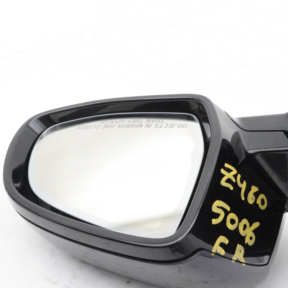 15-19 BMW X6 F16 Right Door Mirror w/ Camera w/o Blind Spot Power Fold Black 416