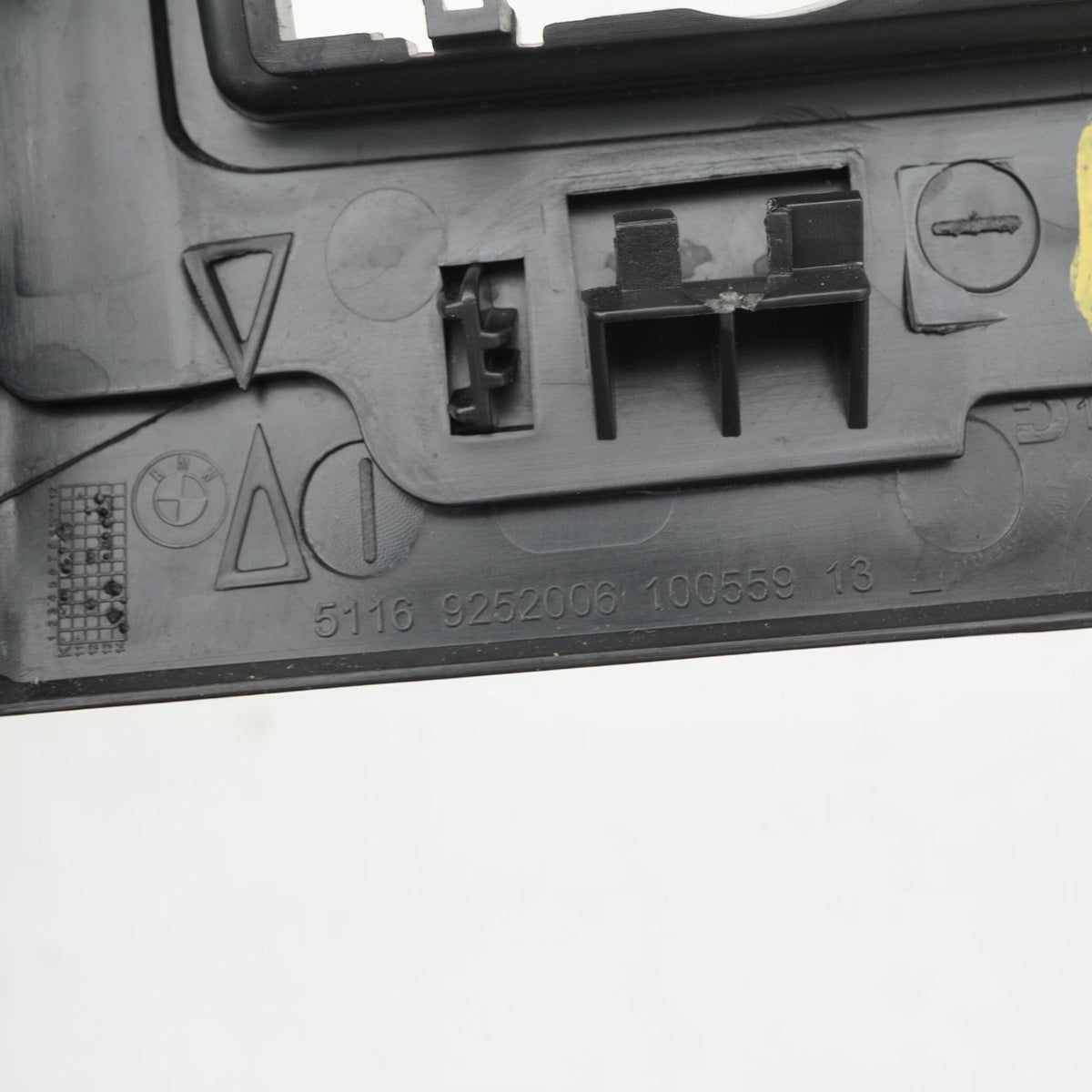 14-18 BMW X5 F15 Rear Centre Console Cover Trim Panel Bezel 51169252006 OEM