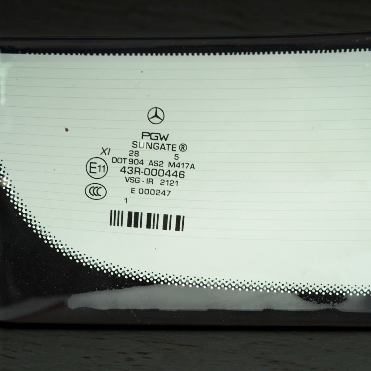 2015-2017 Mercedes-Benz S550 Sedan Windshield A2228210411