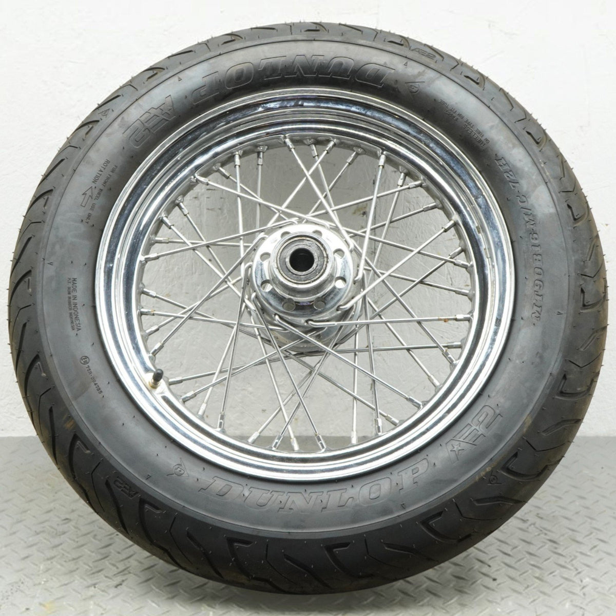 2000-2011 Harley Davidson Heritage Softail FLSTC Front Tire Rim Wheel MT90B16