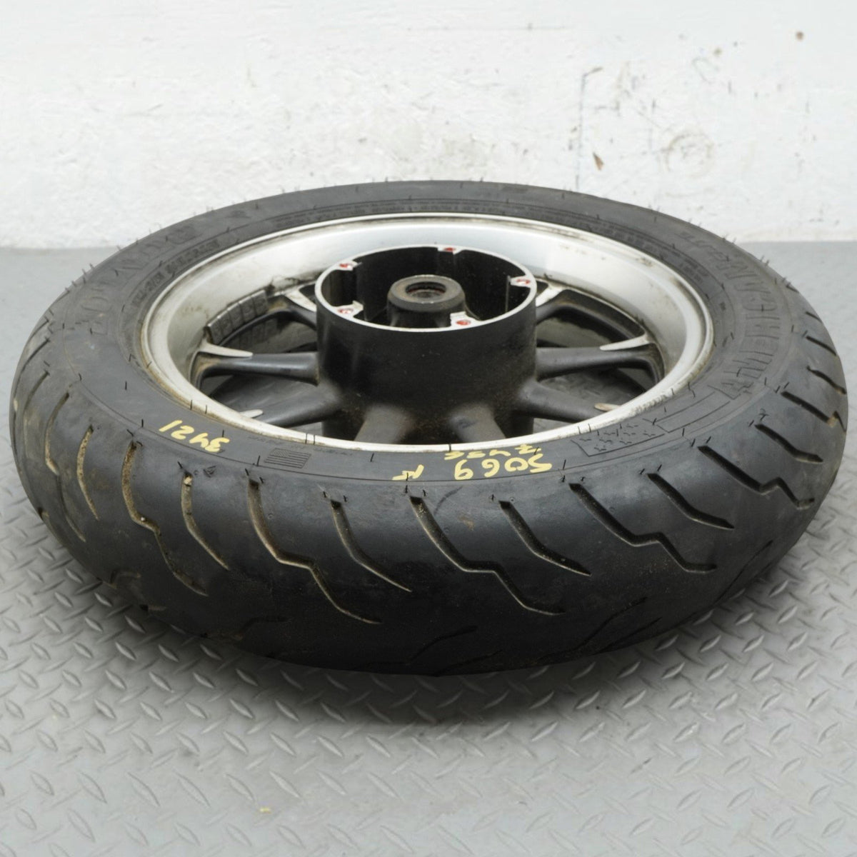 11-13 Kawasaki Vulcan Vaquero VN1700J Front Wheel Rim 16X3.5 With Tire OEM