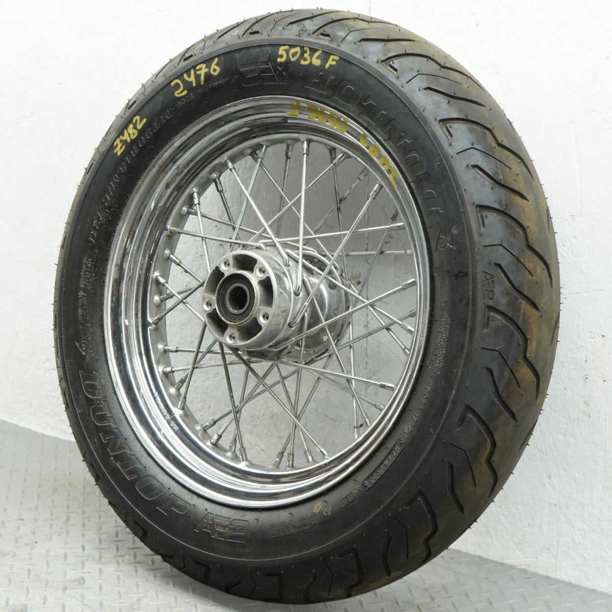 2000-2011 Harley Davidson Heritage Softail FLSTC Front Tire Rim Wheel MT90B16