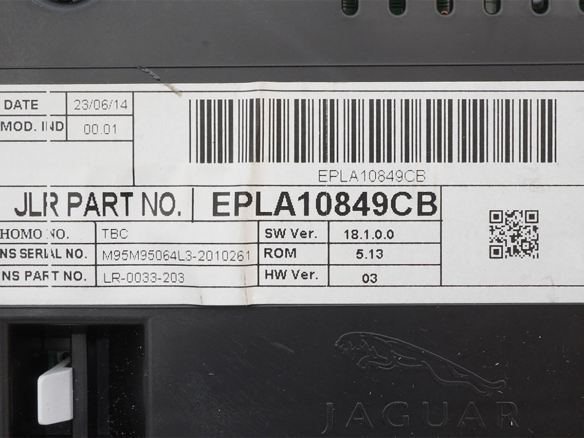 2014 Land Range Rover Sport L494 Speedometer Instrument Cluster EPLA10849CB OEM