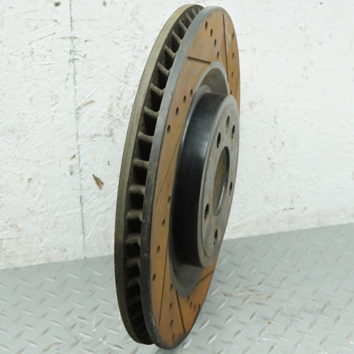 11-14 Ford Mustang GT Front Left Driver Side Brake Rotor Disc BR3Z1125A OEM