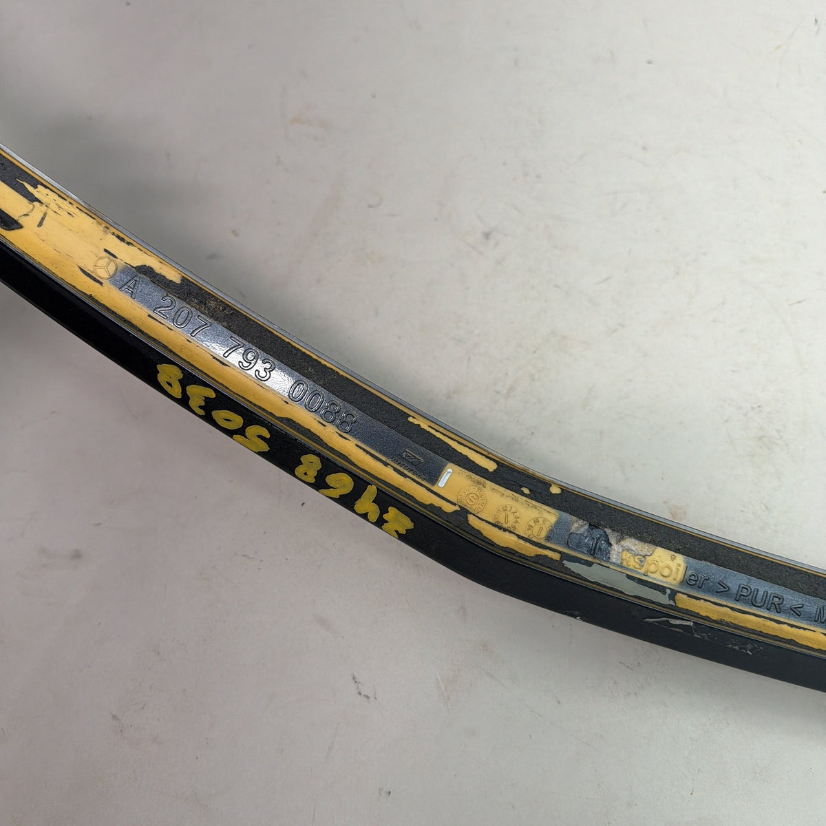 10-17 Mercedes E350 E550 W207 Coupe Rear Trunk Lid Spoiler Wing A2077930088 OEM