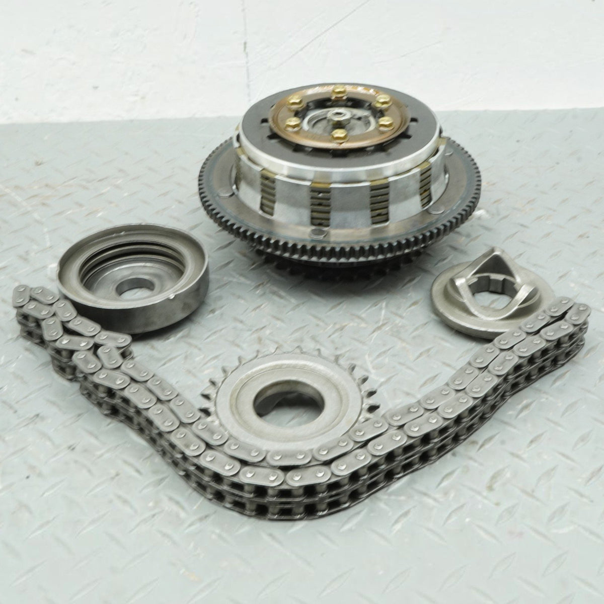 00-05 Harley Dyna FXDWG Wide Glide Clutch Basket Chain Tensioner Kit 37550-98