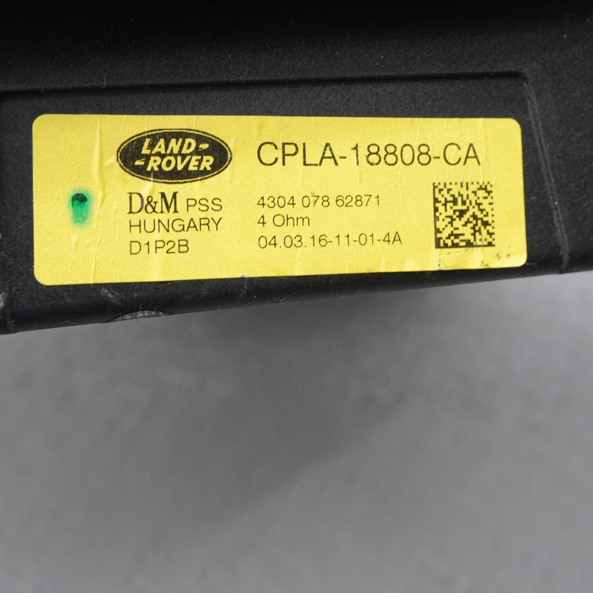 14-22 Land Range Rover Sport L494 Subwoofer Speaker Audio Sound CPLA18808CA OEM