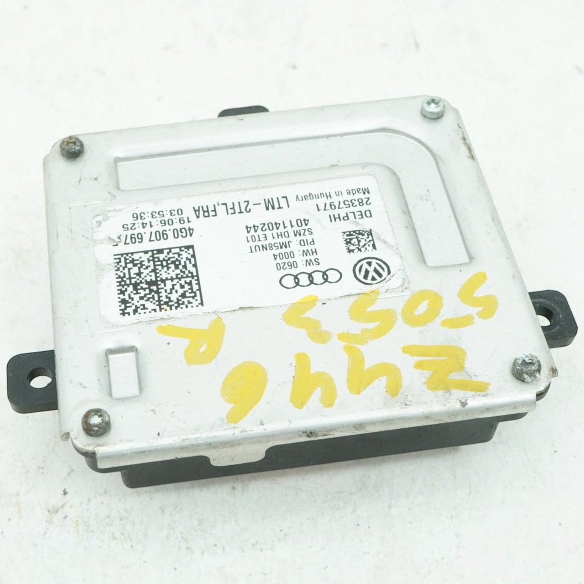 12-15 Audi S7 A7 4G Right Side Daytime LED Control Module Unit 4G0907697 OEM