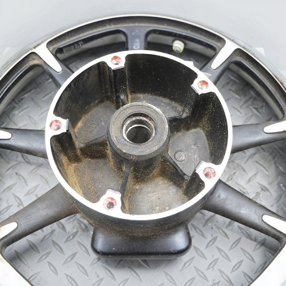 11-13 Kawasaki Vulcan Vaquero VN1700J Front Wheel Rim 16X3.5 With Tire OEM