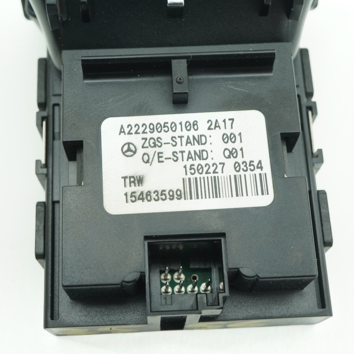 14-20 Mercedes S550 S400 S550E W222 Park Brake Switch Control A2229050106 OEM