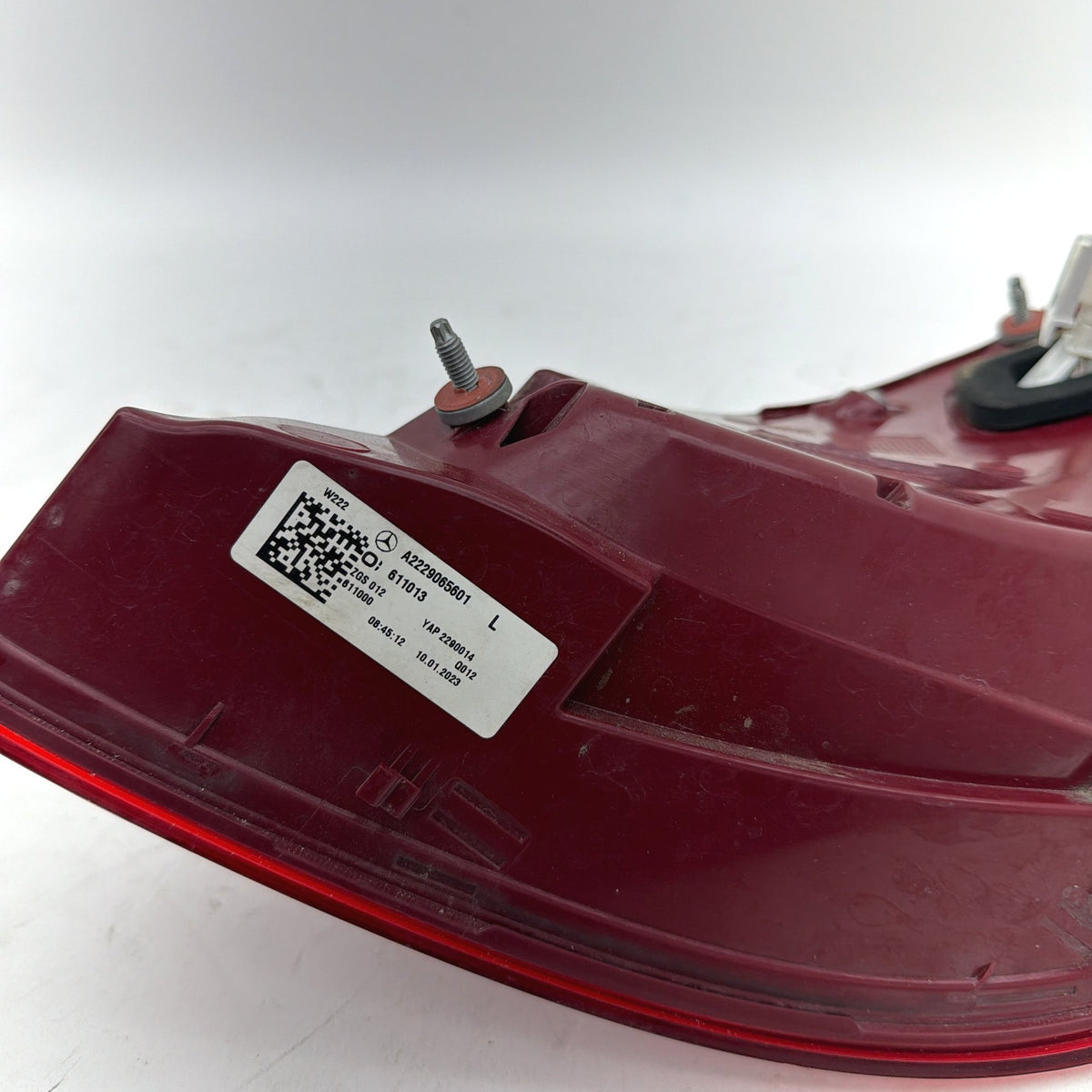 14-17 Mercedes W222 S550 S63 S65 S600 Left Driver LED Tail Light A2229065601 OEM