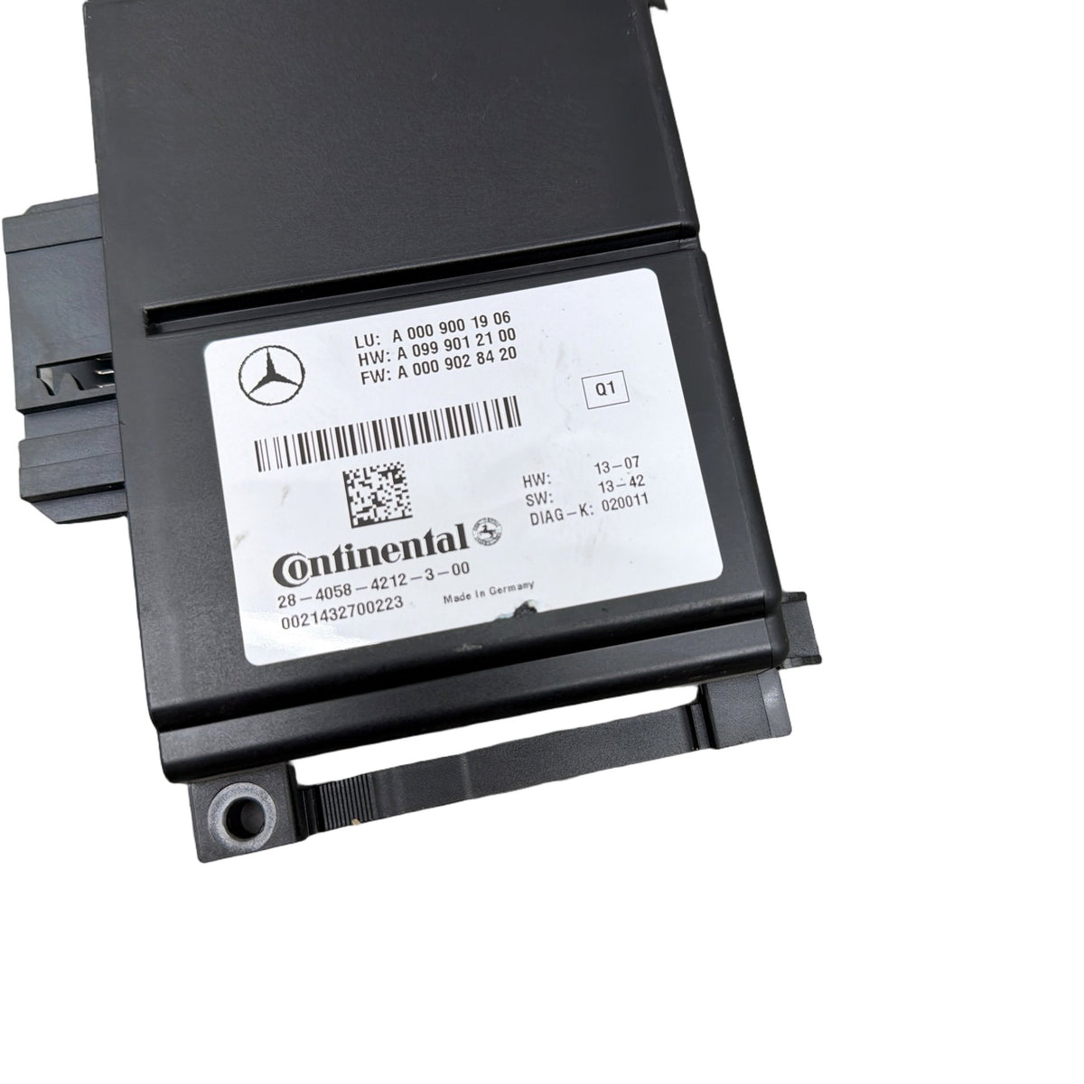 14-17 Mercedes W222 S550 Distronic Adaptive Cruise Control Module A0009001906