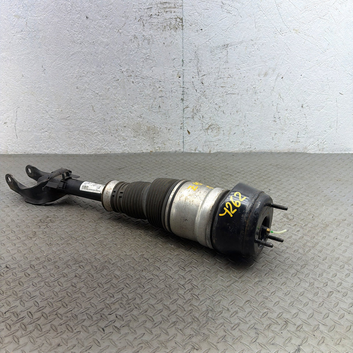 13-16 Mercedes GL350 GL450 GL550 X166 Left Front Air Strut Shock A1663204766 OEM