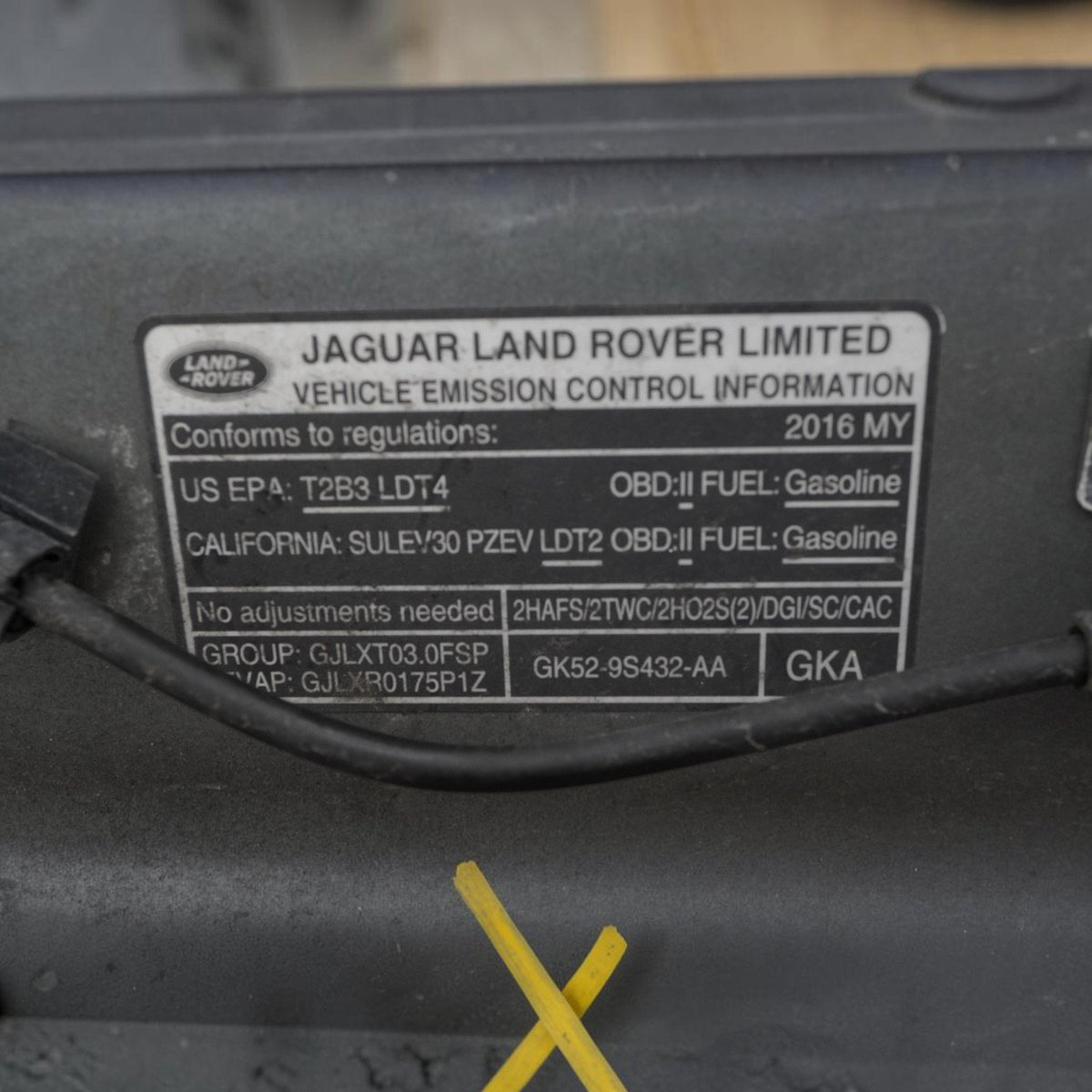 14-22 Land Range Rover Sport L494 Hood Bonnet Panel Cover LR044230 Gray 1BC OEM