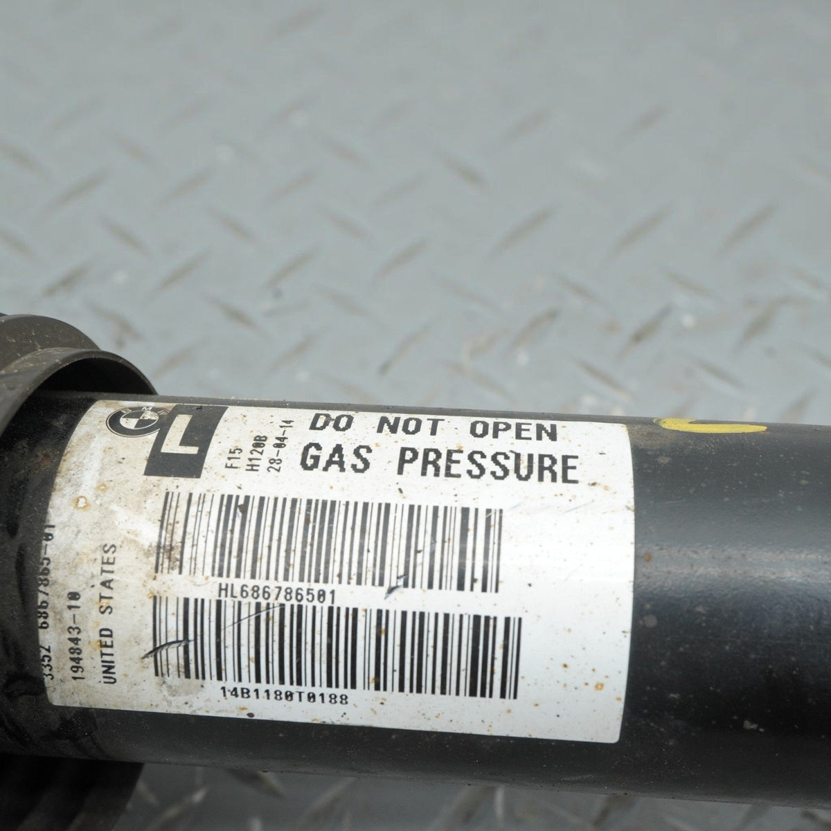 14-18 BMW X5 F15 Left LH Rear Strut Shock Suspension Absorber 33526867865 OEM