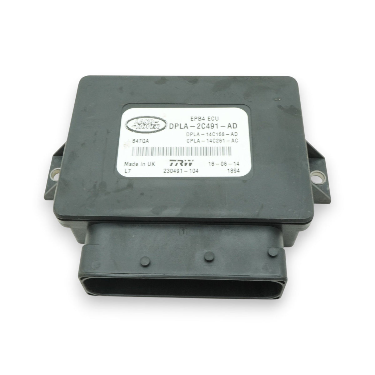 13-15 Land Range Rover Sport L494 Parking Brake Control Module DPLA2C491AD OEM