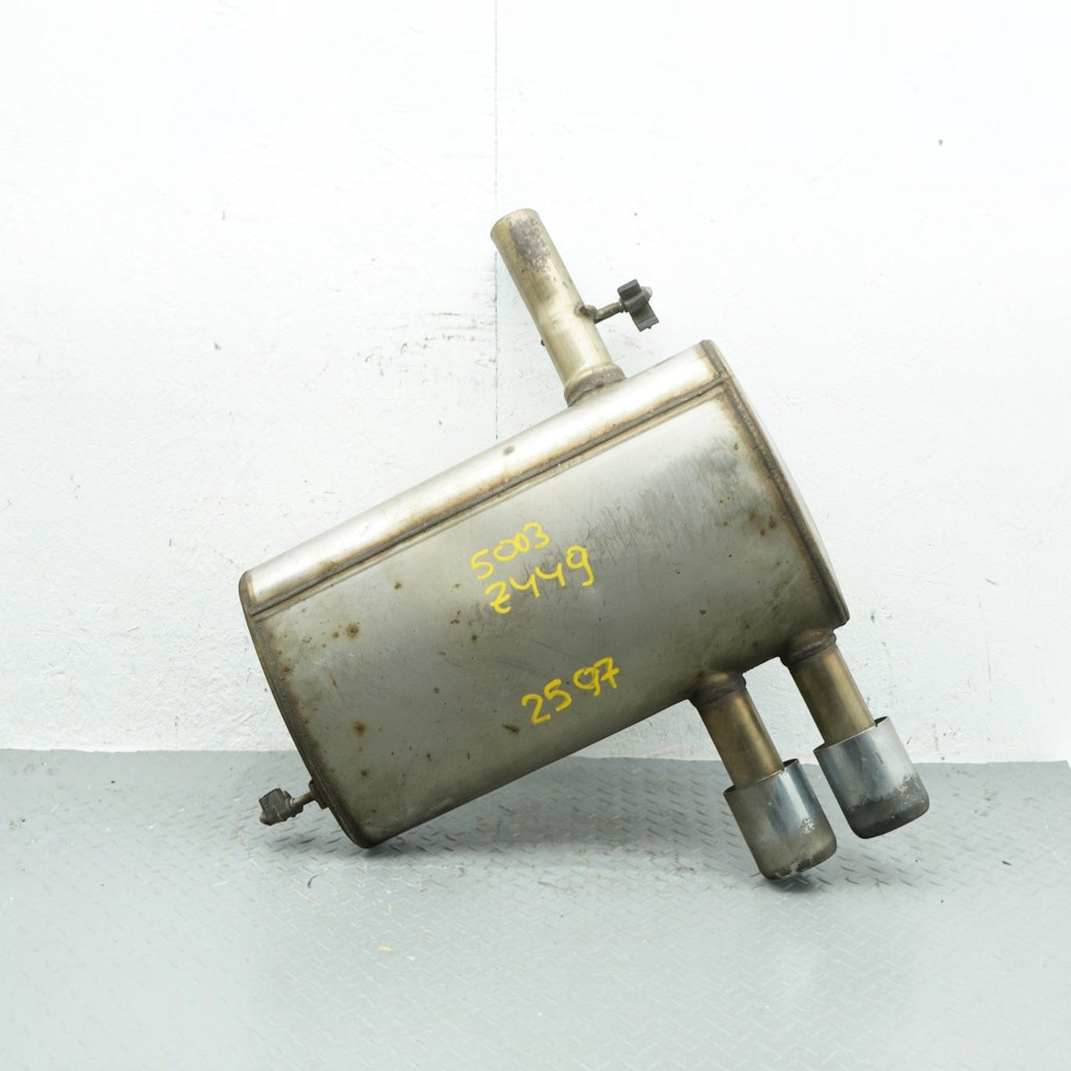 14-24 Mini Cooper S F56 Hatchback 2.0L Muffler Exhaust Silencer Rear 8603281 OEM