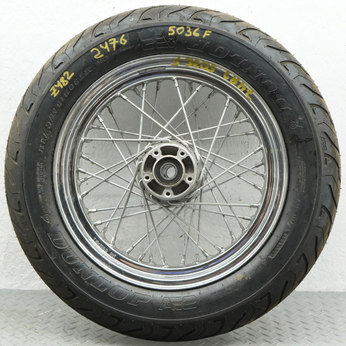 2000-2011 Harley Davidson Heritage Softail FLSTC Front Tire Rim Wheel MT90B16