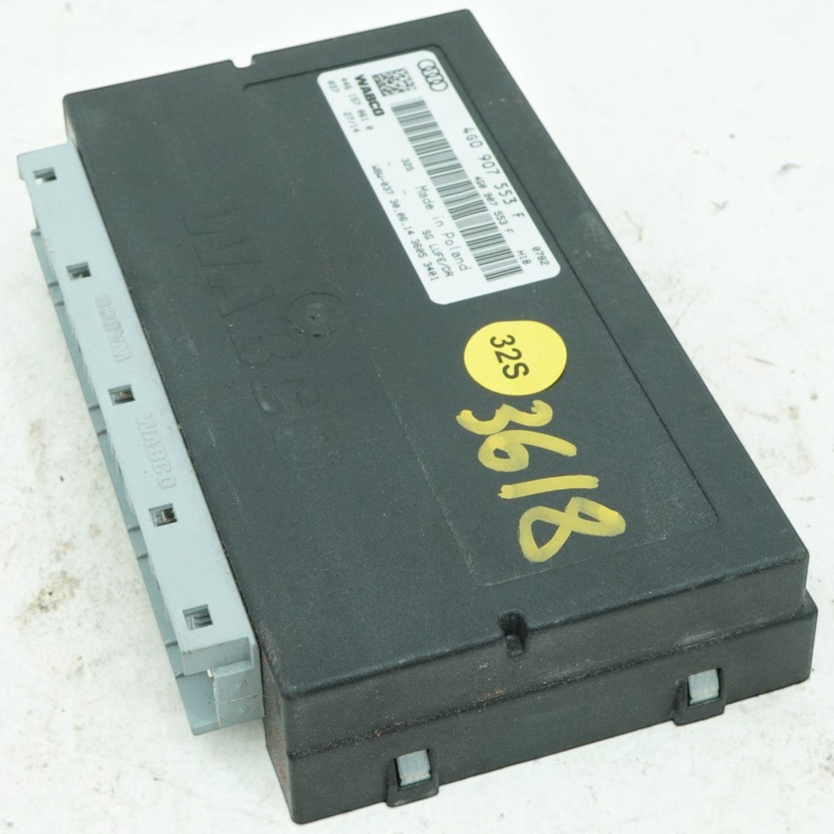 12-18 Audi RS7 S7 A7 4G Air Shock Suspension Control Module Unit 4G0907553F OEM