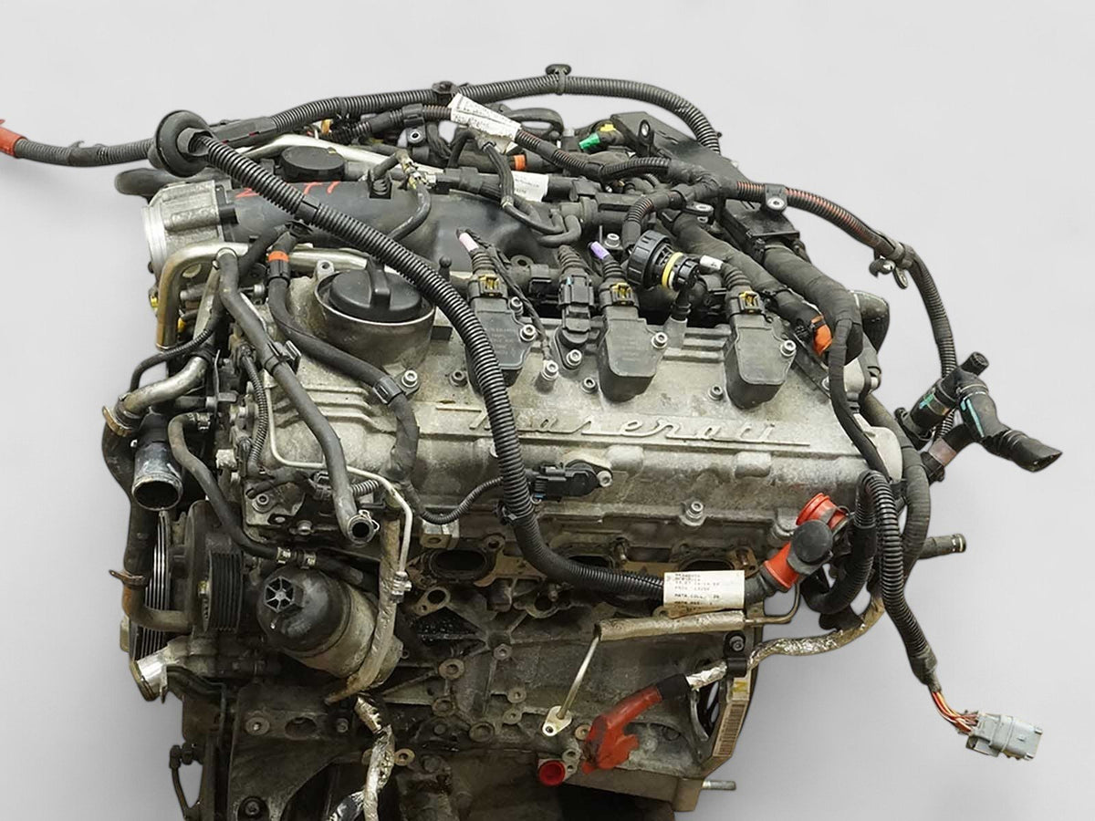 14-17 Maserati Ghibli S Q4 M157 3.0L Twin Turbo V6 Engine Motor AWD OEM